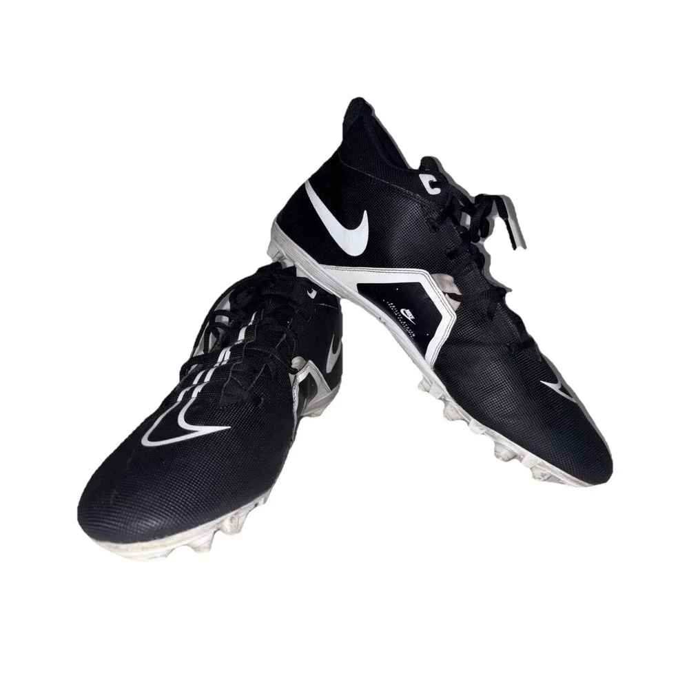 Nike Alpha Menace Varsity 3 Shoes Mens 14 Black  Football Cleat CV0586-001